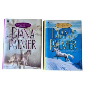 Diana Palmer Hardcover Book Lot - Long, Tall Texan Legacy & Big Sky Winter - EUC